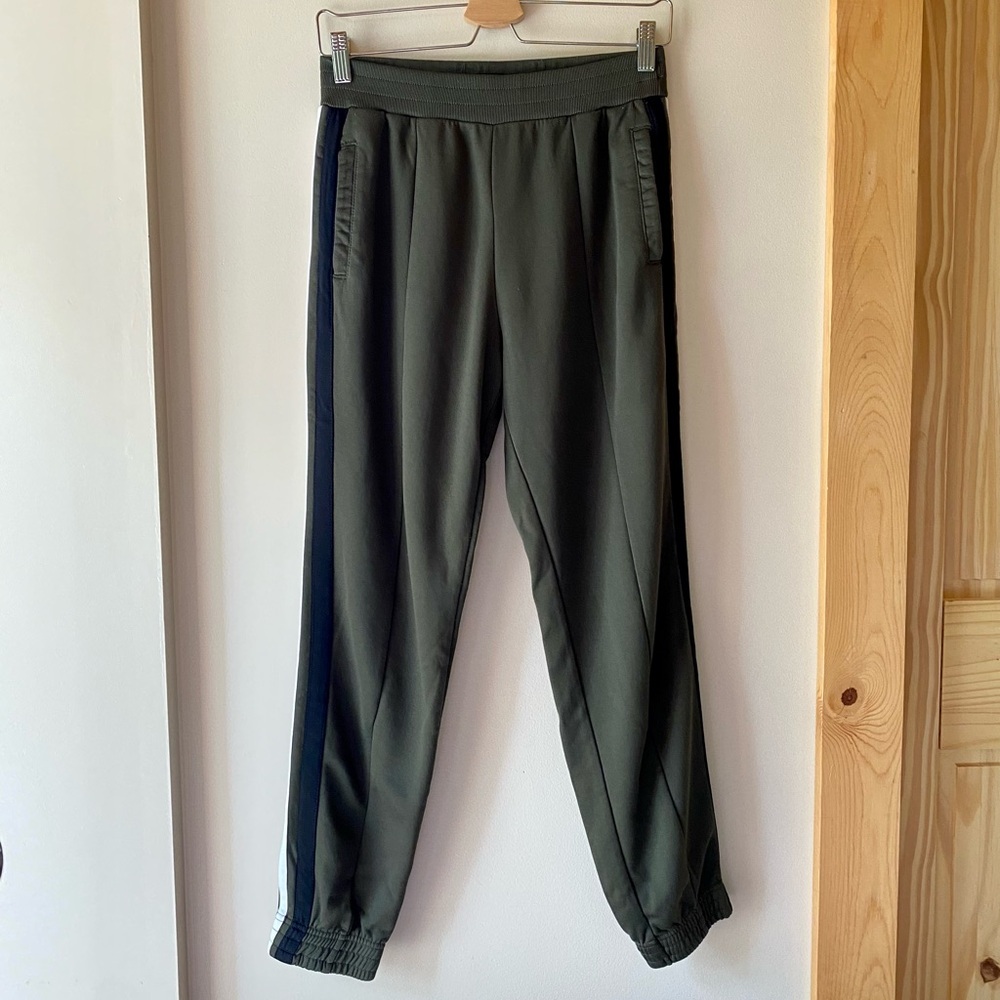 Hollister Track Joggers - Olive Green